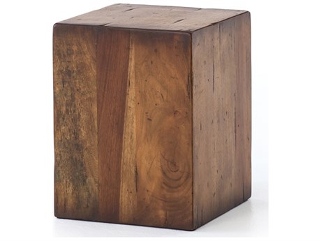 Four Hands Harmon Duncan Square Reclaimed Fruitwood End Table