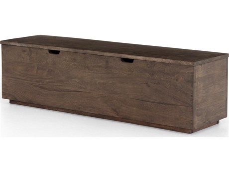Four Hands Harmon Duncan Aged Brown Trunk