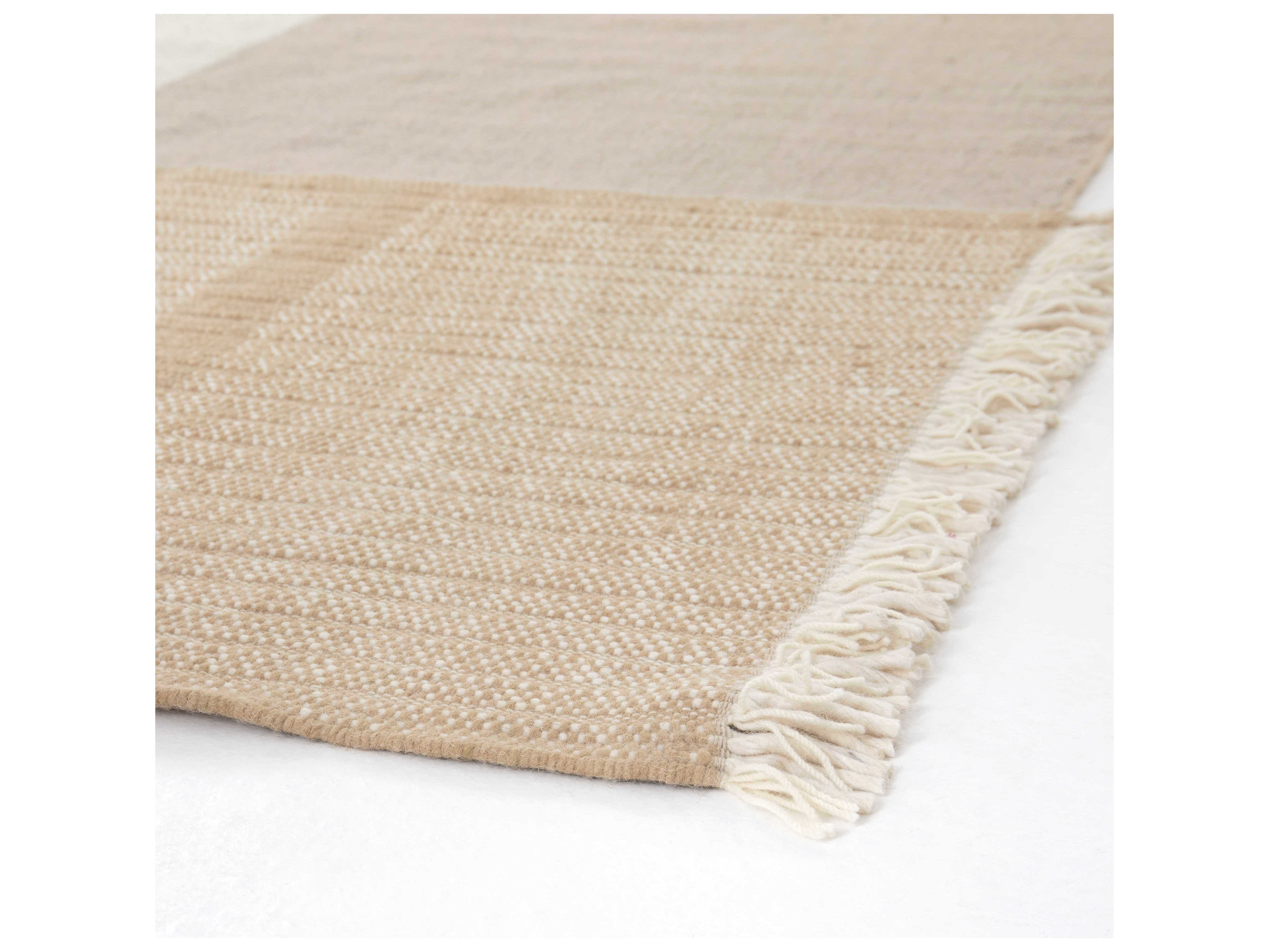 Four Hands Nomad Saffron, Khaki, Cream Rectangular Area Rug FS106675