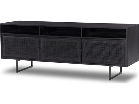 Four Hands Prescott Carmel Black Wash  Media Console