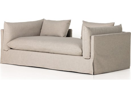 Four Hands Atelier Habitat Slipcover Bennett Moon Upholstered Slipcover Chaise