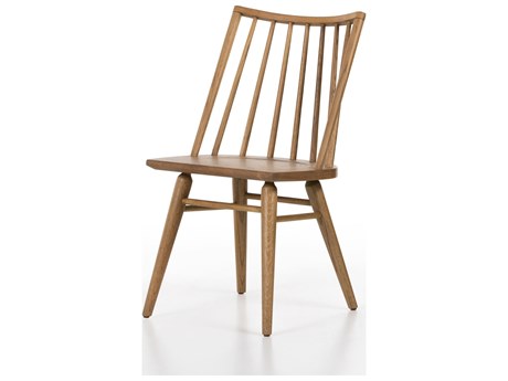 Four Hands Wallis Lewis Sandy Oak  Wood Windsor Chair