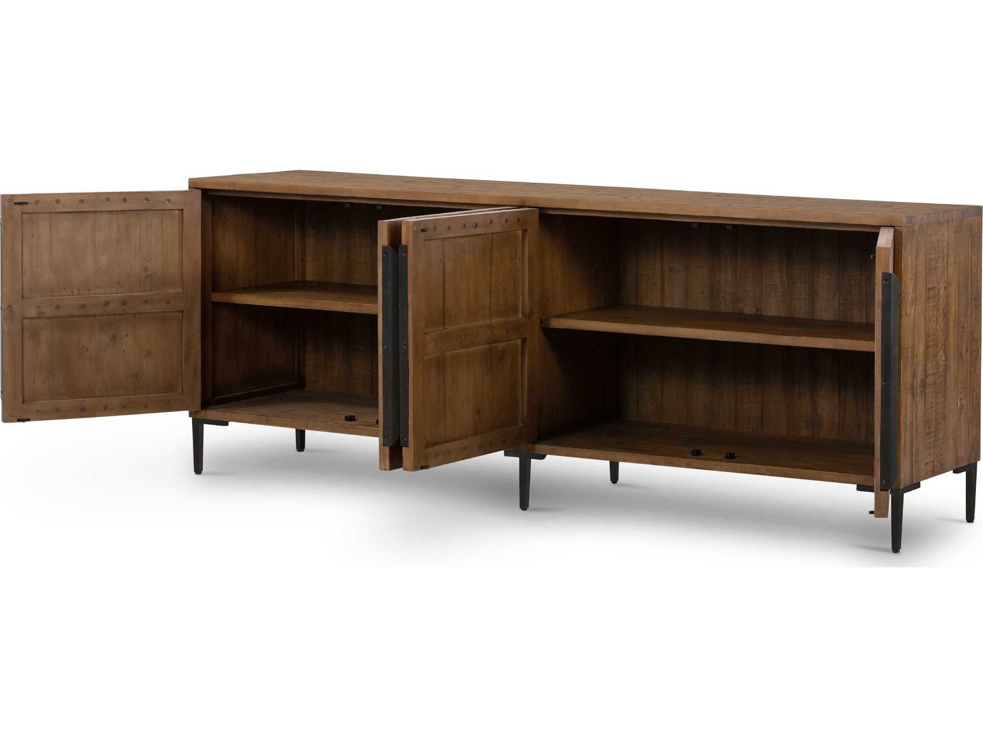 Four Hands Wyeth Rustic Sandalwood / Dark Gunmetal Buffet | FS108384005