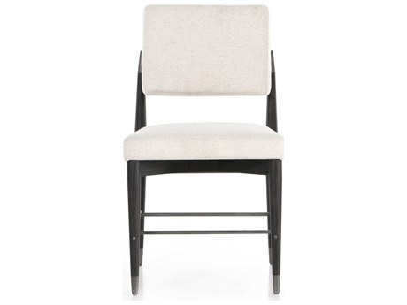 Four Hands Parallel Anton Oak Wood Beige Upholstered Side Dining Chair