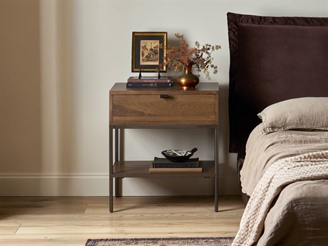 Four Hands Fulton Trey Auburn Poplar Nightstand
