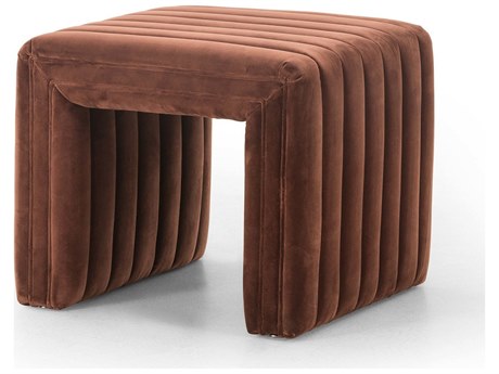 Four Hands Grayson Augustine 21" Upholstered Ottoman
