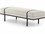 Four Hands Westgate 60" Gunmetal Palermo Cognac Brown Leather Upholstered Accent Bench  FS108840005