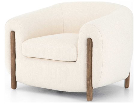 Four Hands Caswell Lyla White Fabric Accent Chair