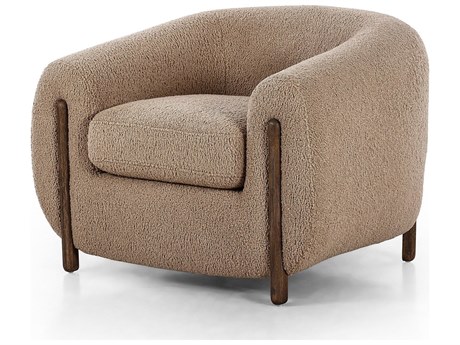 Four Hands Caswell Lyla Sheepskin Camel  Accent Chair