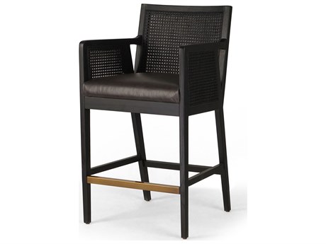 Four Hands Keston Antonia Sonoma Black  Counter Stool