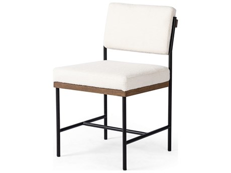 Luxecor Globetrotter Benton Fayette Cloud Upholstered Oak Wood Dining Chair