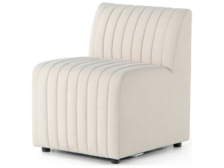 Four Hands Grayson Augustine Beige Upholstered Side Dining Chair