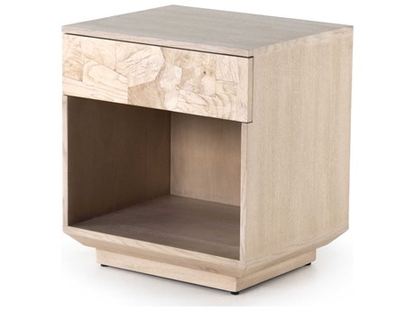 Four Hands Wesson Journey 1-Drawer Hardwood Nightstand