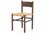 Four Hands Grass Roots Largo Mango Wood Brown Side Dining Chair  FS224509002