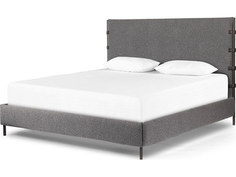 Four Hands Irondale Anderson Knoll Charcoal King Bed