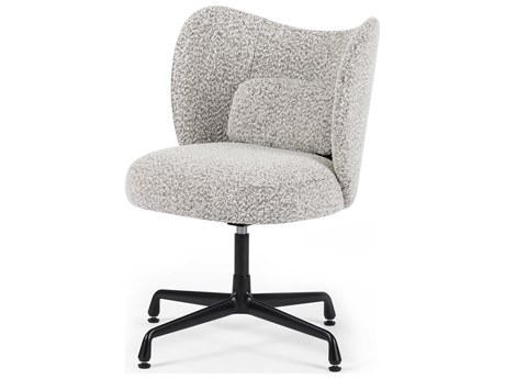 Four Hands Townsend Gray Upholstered Adjustable Computer Office Chair