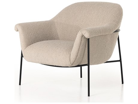 Four Hands Farrow Suerte Knoll Sand  Accent Chair