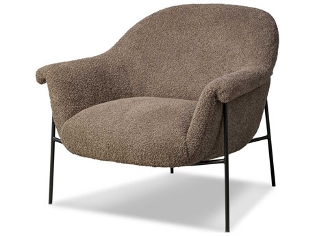 Four Hands Farrow Brown Fabric Accent Chair