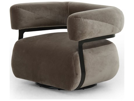 Four Hands Bina Gareth Surrey Fossil  Swivel Chair