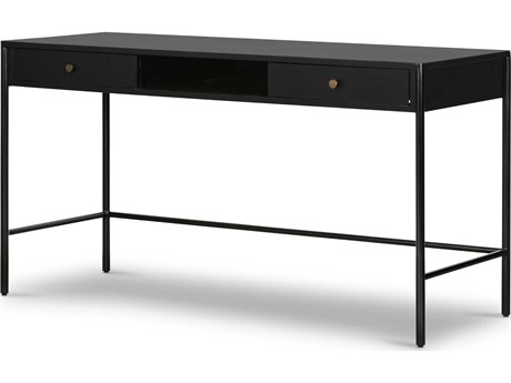 Four Hands Bolton Soto Black Weathered Bronze Secretary Desk