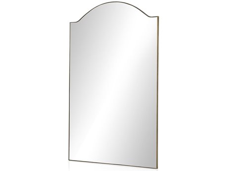 Four Hands Asher Jacques Antique Brass Floor Mirror