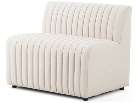 Four Hands Grayson Augustine Beige Upholstered Side Dining Chair