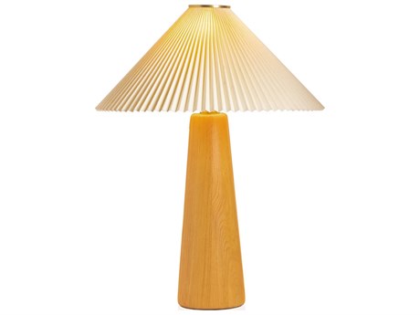 Four Hands Deacon Nora Light Oak Table Lamp