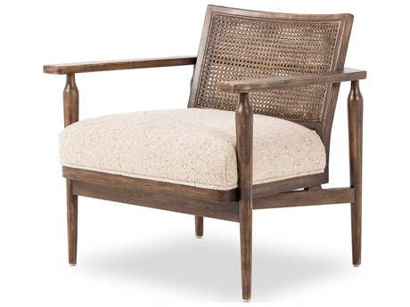 Four Hands Kensington Xavier Brown Fabric Accent Chair