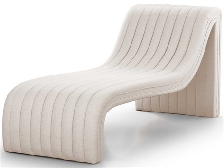 Four Hands Grayson White Upholstered Chaise
