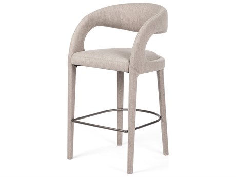 Four Hands Townsend Hawkins Savile Flannel Upholstered Bar Stool