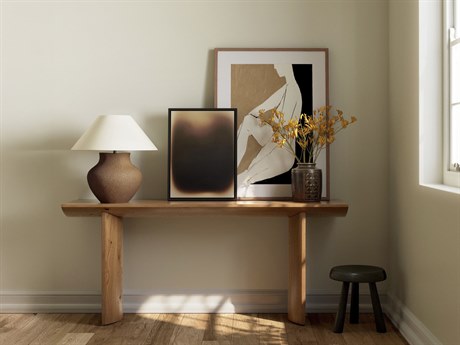 Four Hands Barton Pickford Rectangular Wood Dusted Oak Console Table