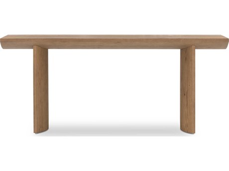 Four Hands Barton Pickford Rectangular Wood Dusted Oak Console Table