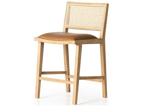 Four Hands Caswell Sage Sierra Butterscotch Counter Stool