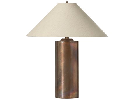 Four Hands Asher Iridescent Acid Wash Brown Table Lamp