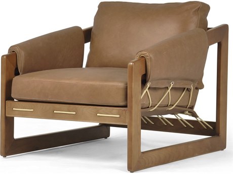 Four Hands Allston Dustin Palermo Cognac Accent Chair