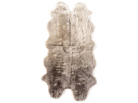 Luxecor Globetrotter Lalo 10 x 14 Light Grey Ombre Rug