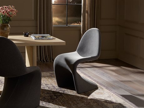 Four Hands Allston Briette Antwerp Seal Upholstered Dining Chair