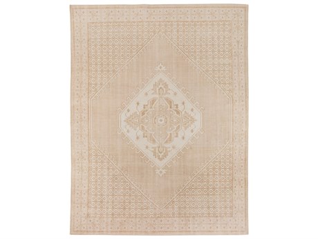 Four Hands Arwen Deluca Banded Cream Rug