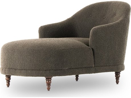 Four Hands Centrale Marnie Knoll Mink Chaise Lounge