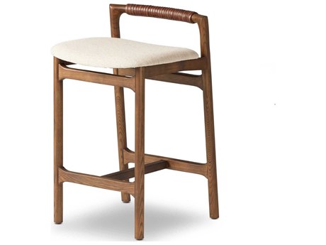 Four Hands Allston Upholstered Ash Wood Counter Stool