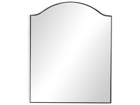 Four Hands Asher Jacques Gunmetal  Small Mirror