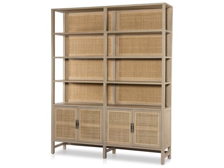 Four Hands Leighton Caprice Natural Mango  Bookshelf