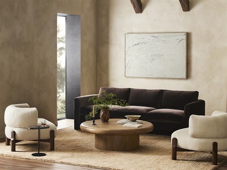 Four Hands Bolton Kingston Beige Fabric Accent Chair