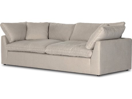 Four Hands Centrale Stevie Destin Flannel Upholstered Sofa