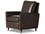 Four Hands Centrale Wallen 30" Nova Taupe Dark Aubrun Walnut Beige Fabric Upholstered Recliner Chair  FS236949001
