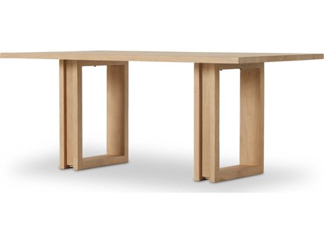 Four Hands Prescott Carmel Rectangular Wood Natural Mango Dining Table