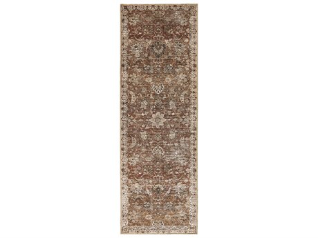 Four Hands Lucca Zari 4 x 5 Rust Rug
