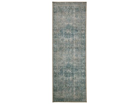 Four Hands Lucca Morelli 2 x 12 Blue Rug