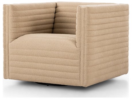 Four Hands Grayson Padma Crete Ecru Swivel Chair