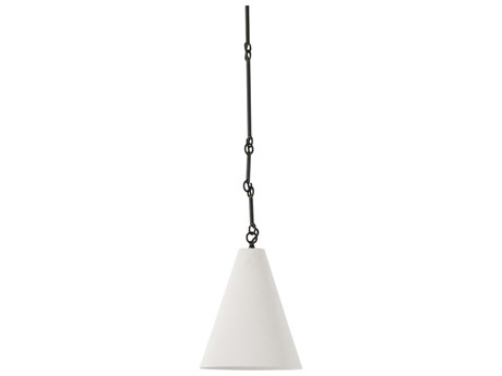 Four Hands Hutton Grazia Matte White Plaster Mini Pendant